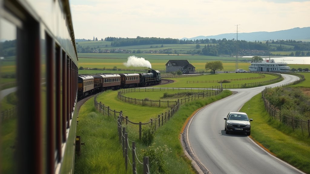 Reismogelijkheden in europa: trein, auto, vliegtuig en meer